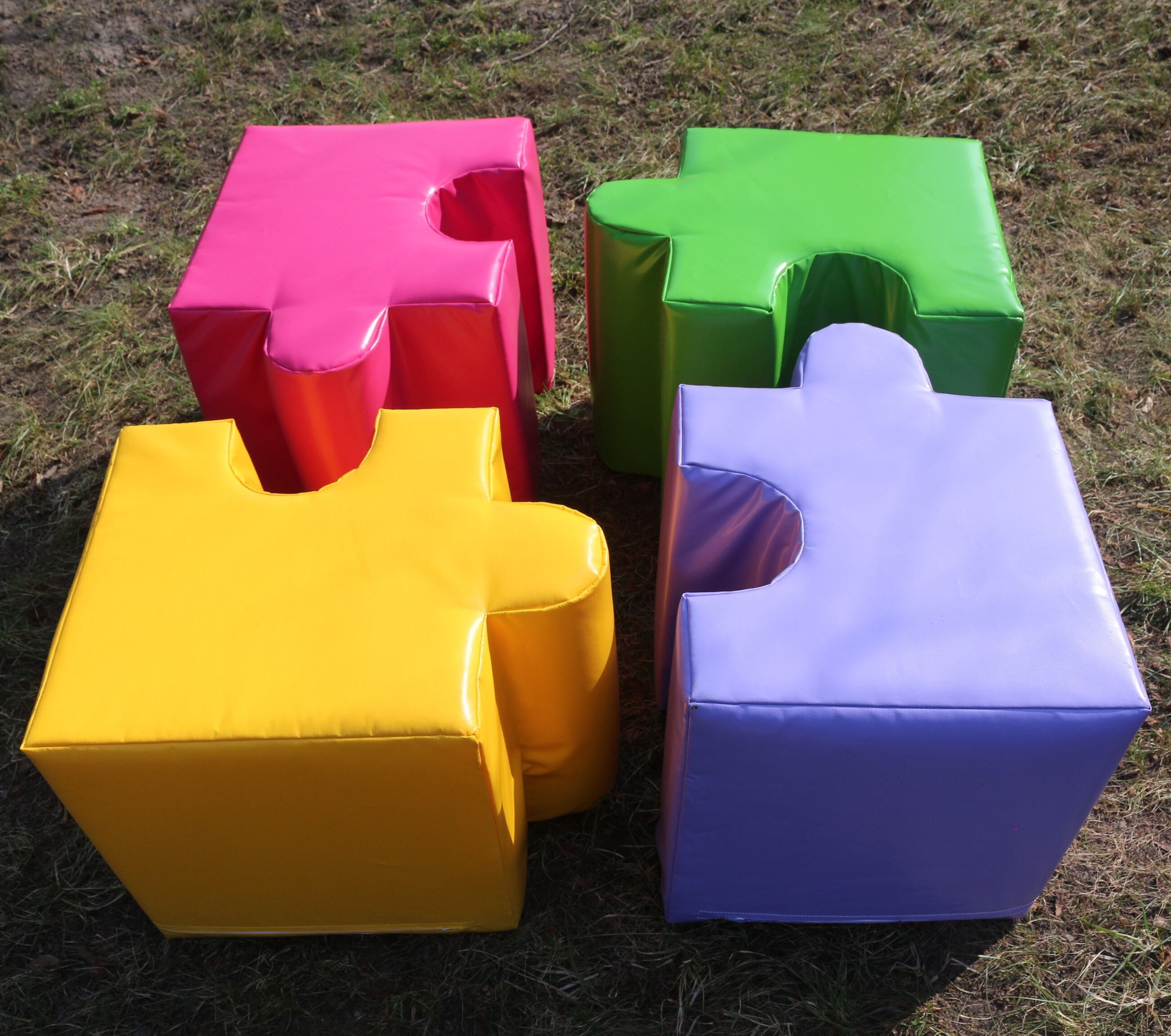 Комплект детских пуфов Мозаика KIDIGO